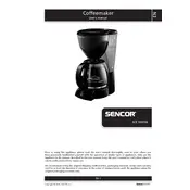 Sencor SCE 3000BK Coffee Maker manual cover