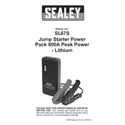 Sealey SL67S Jump Starter manual cover