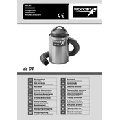 Woodstar DC 04 3906302000 Dust Collector manual cover