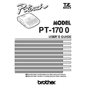 Brother P-touch PT-1700 manual cover