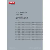 Simrad Navico NSE8 Monitor manual cover