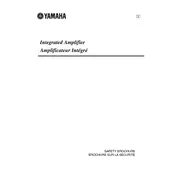 Yamaha A-S2100 Amplifier manual cover