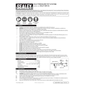 Sealey HVLP-79-P.V3 Pressure Pot manual cover