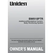 Uniden BW515PTR Monitor manual cover