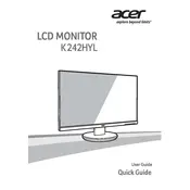 Acer K2 K242HYL B Monitor