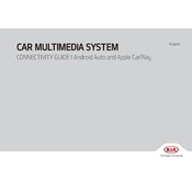 Kia Cadenza Car Multimedia System 2018 Sedan manual cover