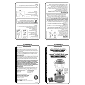 Coleman Rechargeable Battery Lantern 2000000850 manual cover