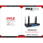 Pyle PDWM2560.5 Microphone System manual cover