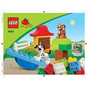 LEGO Duplo 4624 Construction Set manual cover