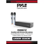 Pyle PKWMA210 Microphone manual cover