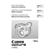 Canon Optura manual cover