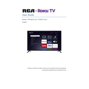 RCA ROKU TV RTR4360-D-US TV manual cover