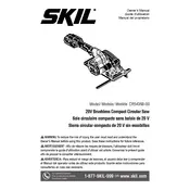 Skil CR5435B-00 Saw manual cover