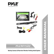 Pyle PLCM7500 Camera manual cover