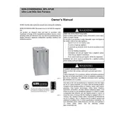 Tempstar F80CSU Gas Furnace manual cover