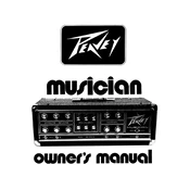 Peavey Musician Processor manual cover