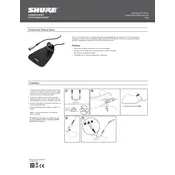 Shure CVD Microphone manual cover