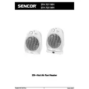 Sencor SFH 7011WH Fan manual cover