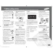 Samsung RF263BE Refrigerator manual cover