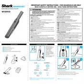 Shark Wandvac WV201CO Vacuum manual cover