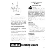 Bostitch SC460CT Stapler manual cover