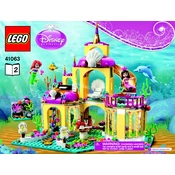 LEGO The Little Mermaid 41063-2 Construction Set manual cover