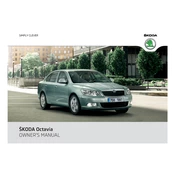 Škoda Octavia 2011 Car manual cover