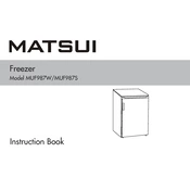 Matsui MUF987S manual cover