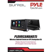 Pyle PLDVRCAMAND75 Dash Cam manual cover