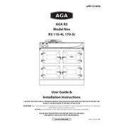 AGA R3 170-5i Cooker manual cover