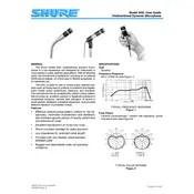 Shure 545L Microphone manual cover