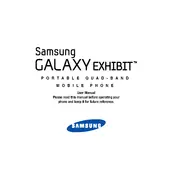 Samsung Galaxy Exhibit T-Mobile SGH-T599DAATMB Phone manual cover