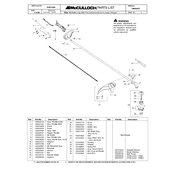 McCulloch TM252SST manual cover