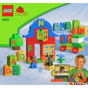 LEGO Duplo 6051 Construction Set manual cover