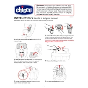 Chicco Next Fit iX Softgood Removal Car Seat manual cover