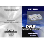 Pyle PLA2988 Amplifier manual cover