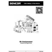 Sencor STM 3787CH Mixer manual cover