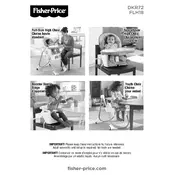 Fisher Price Mattel 4-in-1 Total Clean High FLH18 Chair manual cover