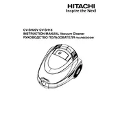 Hitachi CV-SH18 Vacuum Cleaner manual cover