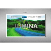 Chevrolet Lumina 2001 manual cover