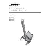 Bose L1 Model II manual cover