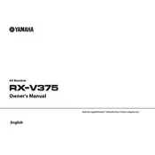 Yamaha RX-V375 Receiver
