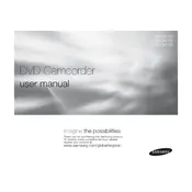 Samsung SC-DX100 Camcorder manual cover