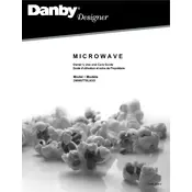 Danby DMW077BLSDD Microwave manual cover