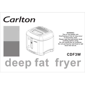 Carlton CDF3W manual cover