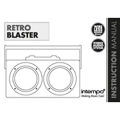 Intempo EE1925 Retro Blaster manual cover