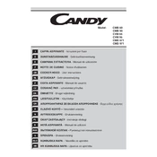 Candy CMB 60 X manual cover