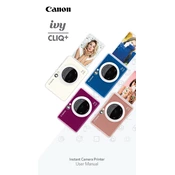 Canon Ivy Cliq Plus manual cover