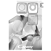 Candy ROW 4854DWMT 1-S manual cover