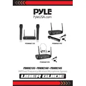 Pyle PDWM2135 Microphone System manual cover